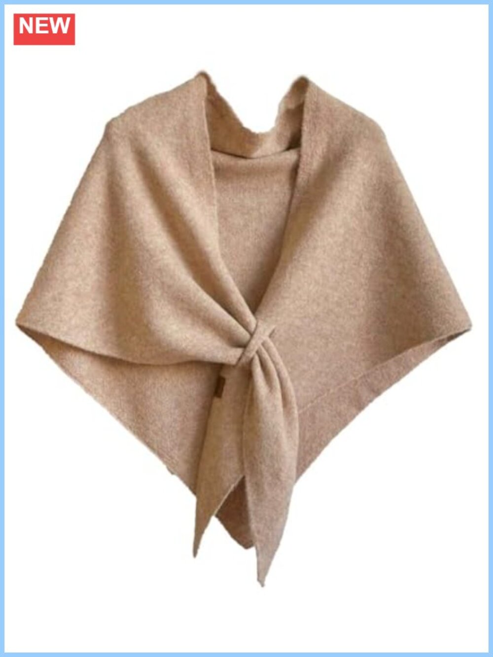 Wool Cashmere Knitted Shawl Wrap Pashmina Scarf Cardigan Cape